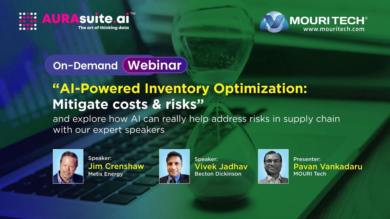 Webinar: AI-Power Inventory Optimization:  Mitigate costs and risks