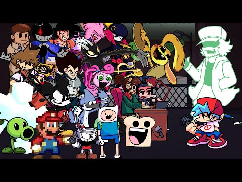 FNF Release But - Different Characters Sing It (Everyone Sings Release)