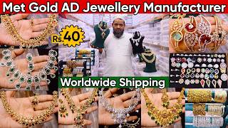 Exclusive Affordable Met Gold Bridal South Indian AD Jewellery Collection 2026 | Latest Jewellery