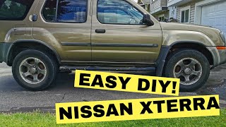 Nissan Xterra Diff Breather Mod