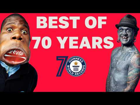 The GREATEST World Records of all Time! | Guinness World Records 70th Anniversary