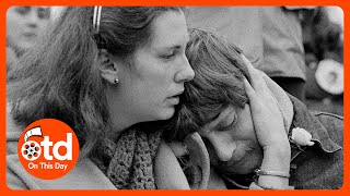 1980: Fans React to John Lennon&#39;s Murder