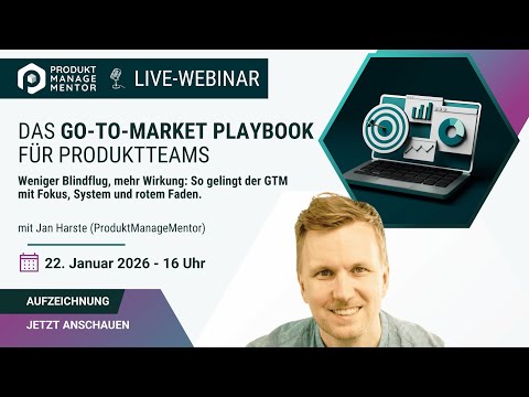Das Go-to-Market Playbook für Produktteams 
