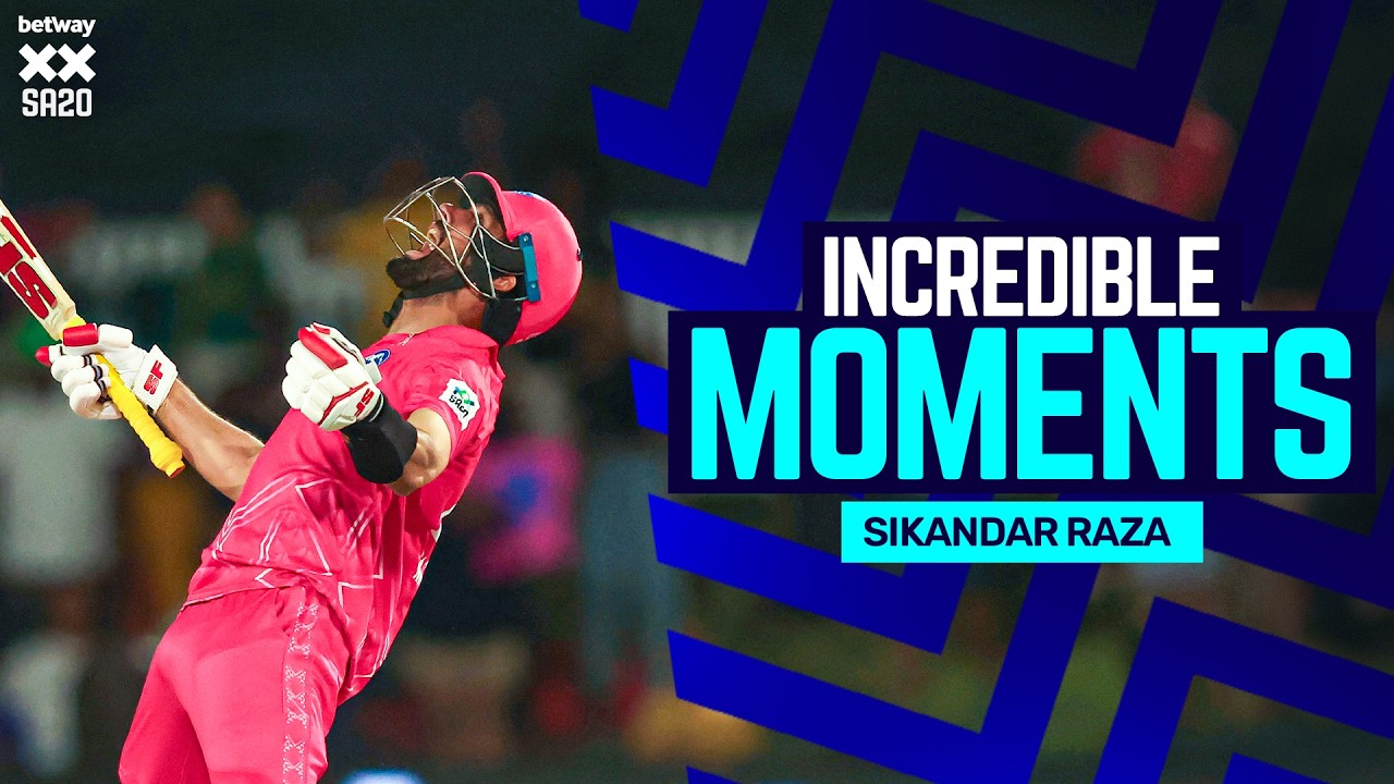 Incredible Moments | Sikandar Raza's match-winning last-ball 6