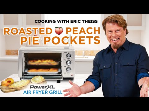 How to make Roasted Peach Pie Pockets with Brie & Balsamic recipe | Cooking with Eric Theiss!