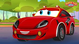 सुपरकार रिक्की चले Dinosaur Era टाइम मशीन में | Supercar Rikki Hindi | Kids Cartoon🚘