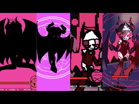Transformation of FNF Sarvente  | friday night funkin animation