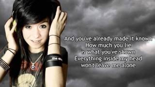 Christina Grimmie Find Me  02 &quot;Unforgivable&quot; lyric video