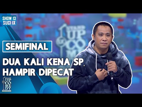 Stand Up Satpam Rio: Dua Kali Kena SP, Hampir Dipecat Gua!!! - SEMIFINAL SUCI IX