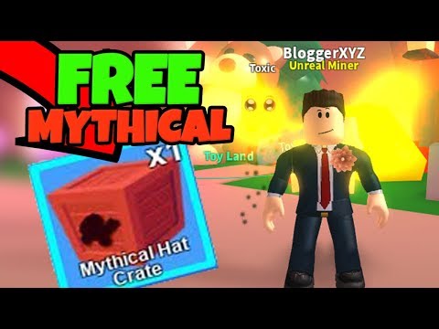 HOW TO GET FREE MYTHICAL CRATES!! - Roblox Mining Simulator