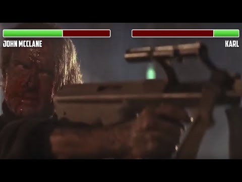 John McClane vs. Karl WITH HEALTHBARS | Final Fight | HD | Die Hard