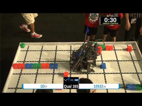 2015 VEXIQ Elem Q385 -  (1D 10532) 106 - VEX-IQ Elementary School-VEX Worlds 2015