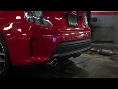2015 Scion tc Megan Racing mid pipe+trd axle back