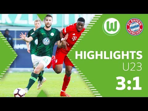 U23 stößt Türe auf | VfL Wolfsburg II - FC Bayern München II 3:1 | Highlights