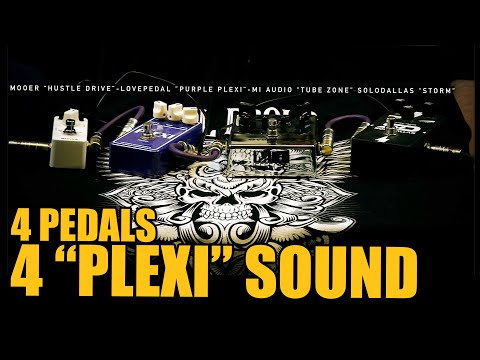4 pedals for "PLEXI" Sound - Talk & Jam - feat. Conrad Schrenk