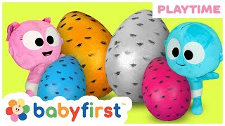 Educational videos for kids  Giant surprise egg w 