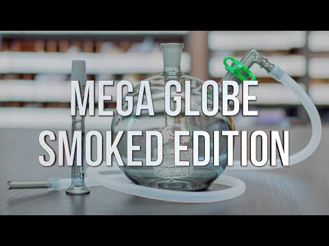 Mega Globe 14mm Water Pipe - Smoked Edition - Product Demo | GWNVC's Vaporizer Reviews