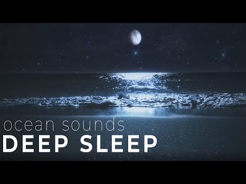 Fall Asleep On A Full Moon Night With Calming Wave Sounds - 8 Hours of Deep Sleeping on Mareta Beach