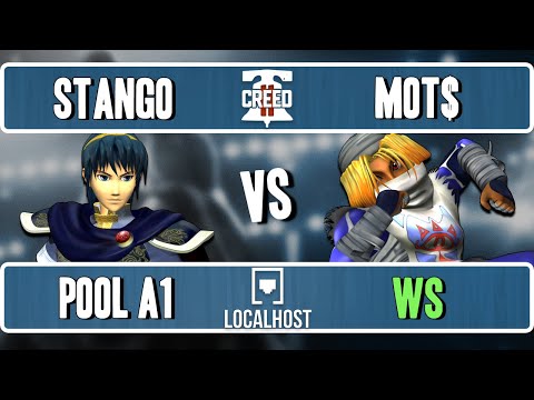 Creed II: Stango (Marth) Vs. Mot$ (Sheik) - Pool A1 WS