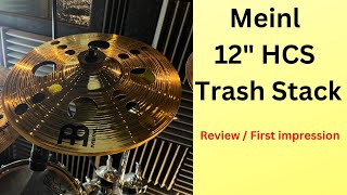 Video thumbnail for Meinl HCS 12” Trash Stack review / first impression by Drum Club