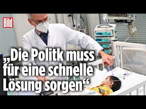Kinder-Kliniken am Limit: Das RS-Virus rollt über Deutschland
