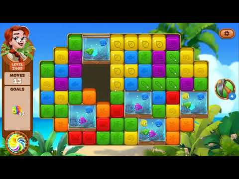 Lost Island Blast Adventure Level 2465 Gameplay