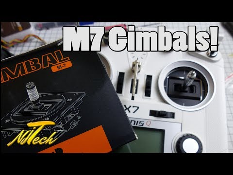 M7 Gimbal installation guide! FrSky Taranis Q X7 Upgrade!