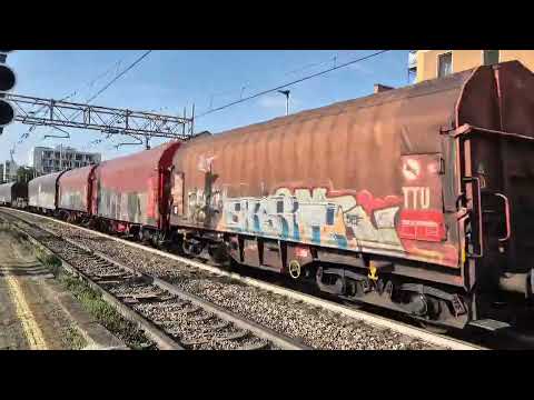 DB CARGO E191-016- CARRI .PIANALI DI FERRO- MI STAZIONE LAMBRATE