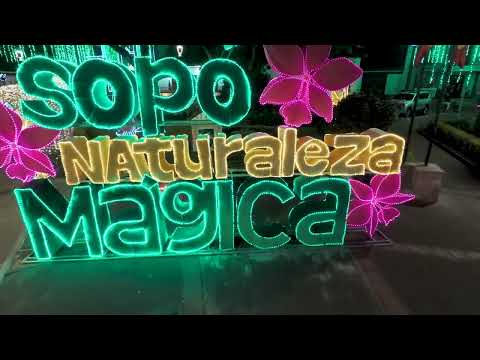 Sopo Cundinamarca Tour virtual 4k, fpv cinewhoop iluminación navideña  