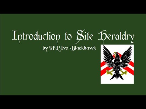 Introduction to Site/Road Heraldry (new)