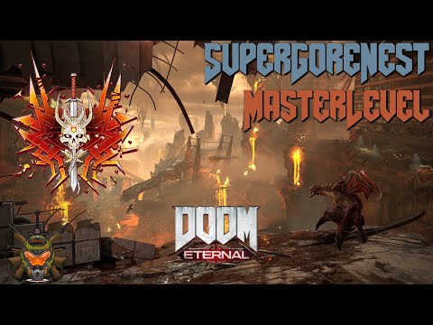 DOOM Eternal, Super Gore Nest Master Level - Ultra Nightmare | PS4