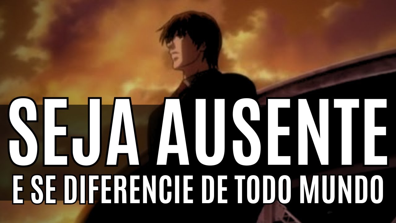 MANTENHA-SE AUSENTE e SEJA DIFERENCIADO