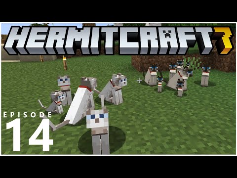 HermitCraft 7 E14 - WITHER SKULLS TO GUNPOWDER