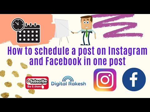  How to Share and Schedule Posts on Facebook and Instagram