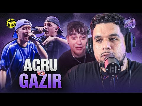 WAS ACRU ROBBED IN HIS DEBUT AGAINST GAZIR? - Reaction to his battle at FMS WS - REVERSE and TESS LA