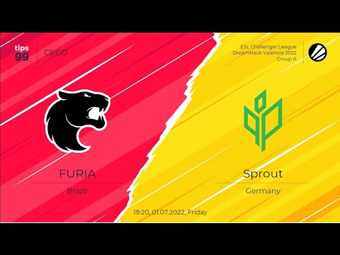 FURIA vs Sprout - ESL Challenger Valencia - CS:GO 2022