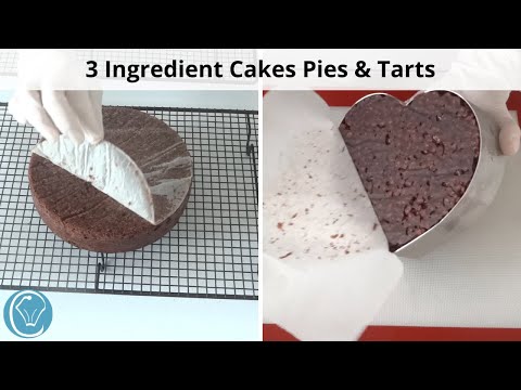 3 Delicious Chocolate TREATS! Cakes Pies Tarts Chocolate Chip Cookie Rice Krispies Oreos