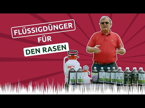 Flüssigdünger für den Rasen 💦🌱