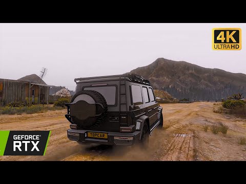 GTA 5 More Realistic Than Real Life - Ultra Realistic Weather 4K Graphics Mod(FREE) RTX3050