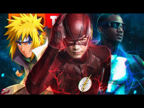 Rap: Então Eu Corro (Flash, Minato, Trem-Bala...) // Mais Rápido Que o Flash // TK RAPS
