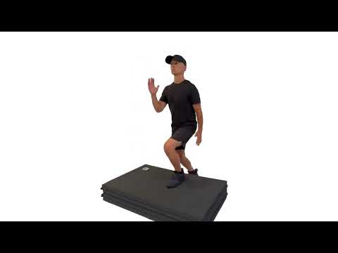 Step-Up with Knee Raise