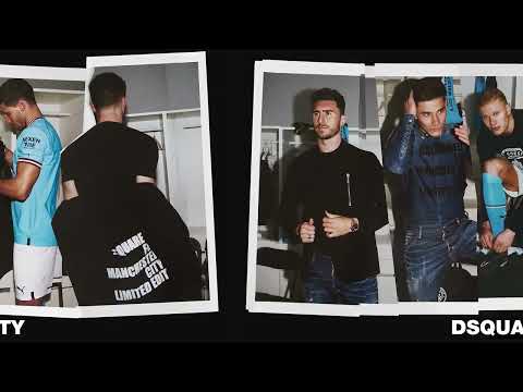 MANCHESTER CITY X DSQUARED2 CAPSULE COLLECTION 2023