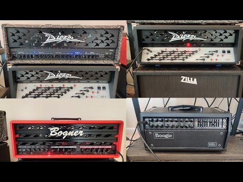 Metal Amp Shootout: Diezel Herbert MK3, Diezel VH4, Bogner Uber Ultra, Mesa JP2C