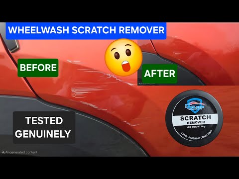 WheelWash Scratch Remover. Genuinely Tested on all kinds of scratches. Pls watch before buying.😊☺️