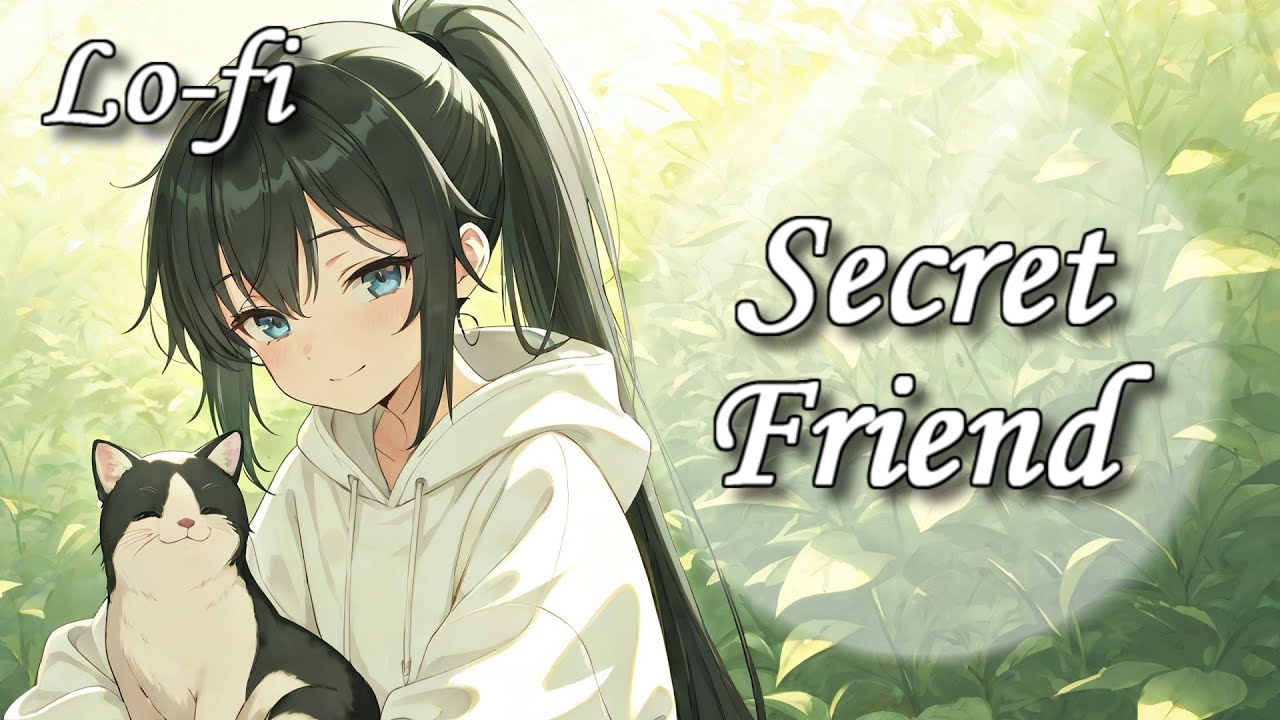 【Lofi】Secret Friend【睡眠導入/sleep music, 作業用/working music】