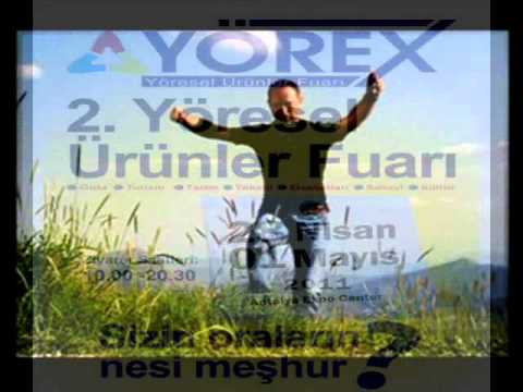 YÖREX 2. YÖRESEL ÜRÜNLER FUARI SÜMER EZGÜ SİZLERLE 28-04-2011