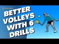 Dominate The Net - Improve Your Tennis Volleys With These 6 Drills