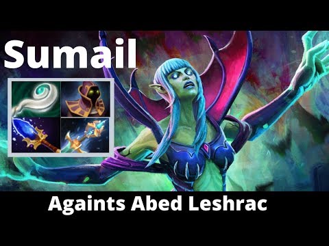 Sumail Death Prophet Solo MID against Abed Leshrac Full Gameplay Dota2 TV