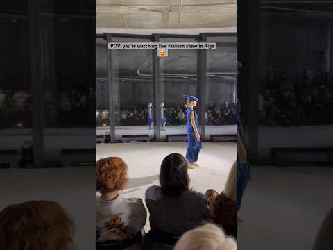 Riga fashion week is here | fashion show | Latvia | brands #riga #fashionshow #brand  #blogger