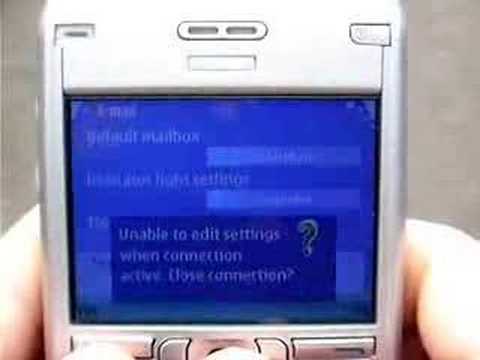 Nokia E61 Demo